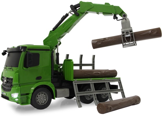 Camion Transportador de Madera Mercedes-Benz Arocs 1:20 2,4GHz